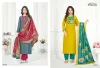 Kajal By Vishnu Vetican Silk Dress Material